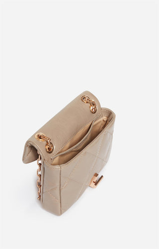 VANESSA BRUNO - Small Moon Bag - Taupe