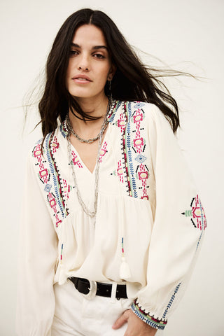 BA&SH - Tilt Blouse - Ecru