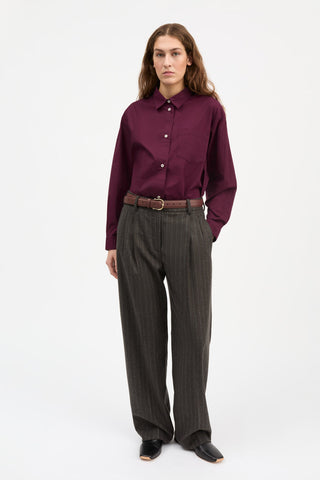 SKALL - Edgar Shirt - Aubergine