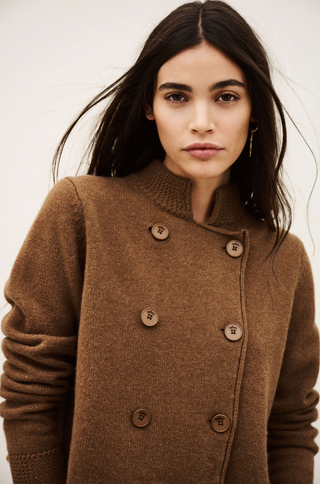 BA&SH - Melodia Cardigan - Camel