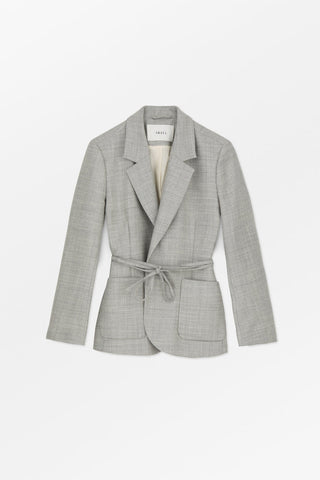SKALL - Bella Blazer - Light Grey Melange