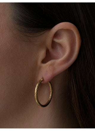 Pico Copenhagen - Mia Medium Hoops - Gold