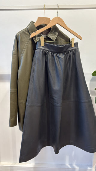 BELLEPIECE - Claude Skirt - Anthra