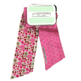 LES BELLES VAGABONDES - Bandeau Akiko - Fuchsia