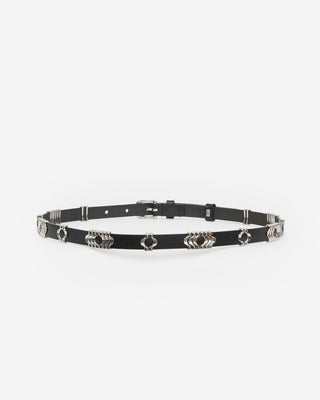 ISABEL MARANT ÈTOILE - Odena Belt - Black/Silver