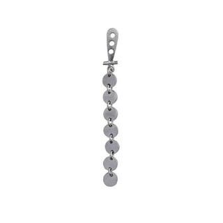 STINE A - Petit Coins Behind Ear Earring - Silver Single