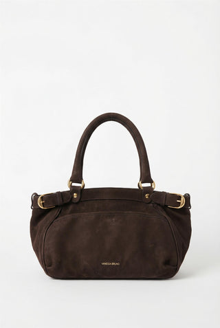 VANESSA BRUNO - Lune 48H Bag - Chocolate
