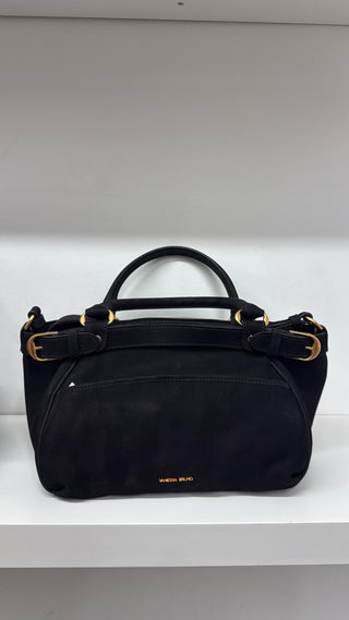 VANESSA BRUNO - Lune 24H Bag - Black Nubuck