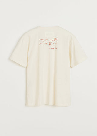 AIAYU - Aiayu Circular State Tee - Pure Ecru