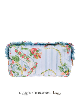 BON DEP - Pouch XS Square Ruffles Liberty - Ribbon Cascade