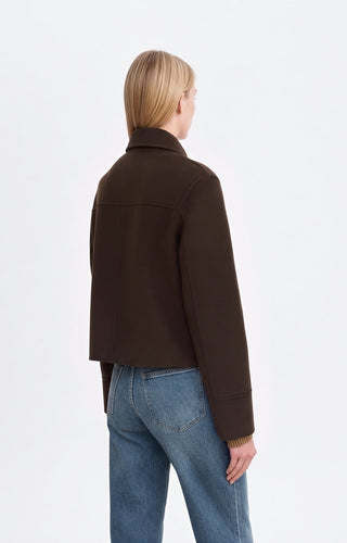 VANESSA BRUNO - Henri Jacket - Chocolate