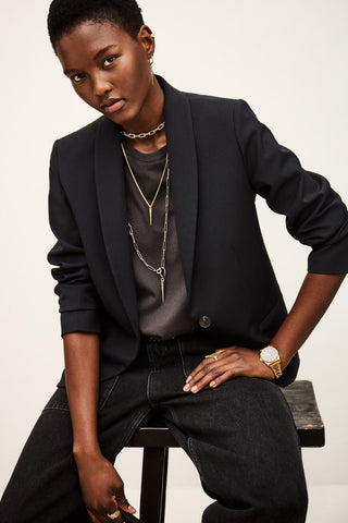 BA&SH - Cesaria Jacket - Navy