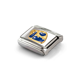 Nomination - Link SYMBOLS steel 18k gold BLUE BACKPACK