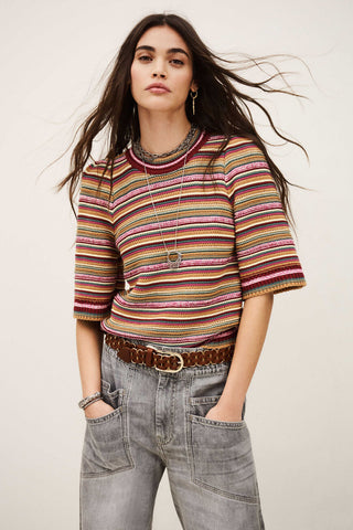 BA&SH - Farfaela Jumper - Bordeaux