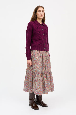 SKALL - Iseline Skirt - Floral Paisley