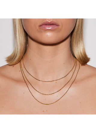 Emilia by Bon Dep - Emilia Gold Necklace 45cm