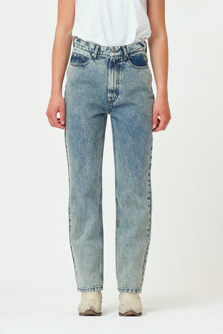 TOMORROW - Ewa Jeans Wash Stone Bleached - Denim Blue