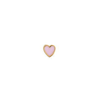 STINE A - Petit Love Heart Gold - Light Pink