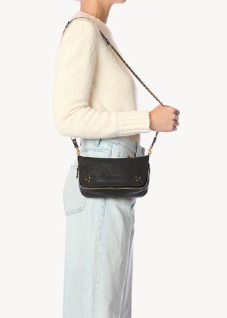 JEROME DREYFUSS - Bobi S - Noir Goatskin