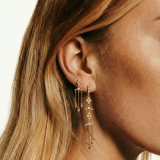 Rose Marie Paris - Stud Hanging Dots - Gold