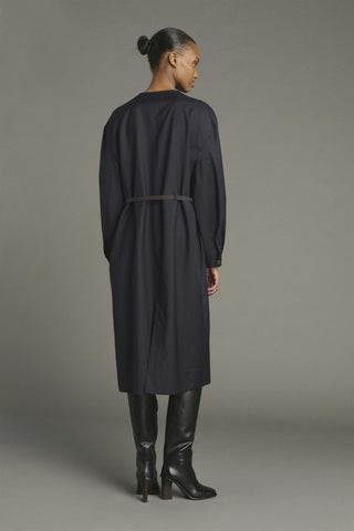 SOEUR - PRE-ORDER Helie Dress - Blue/Navy