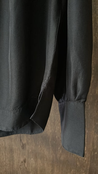 POMANDÈRE - Cotton Shirt - Black
