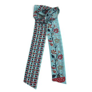 LES BELLES VAGABONDES - Bandeau Scarlett - Bleu