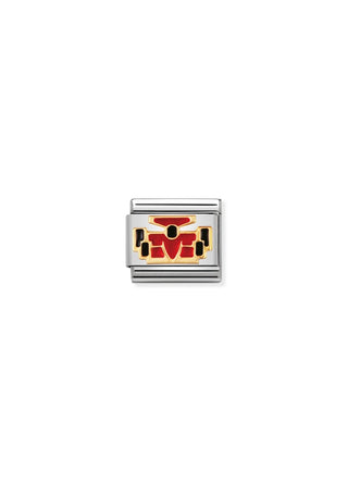 Nomination - Link SPORTS  18k gold Red Car