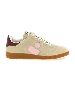 ISABEL MARANT ÈTOILE - Bryce Sneakers - Ecru/Pink