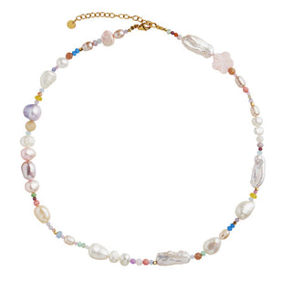 STINE A - Cherry Garden Necklace - Pale Pastel Mix