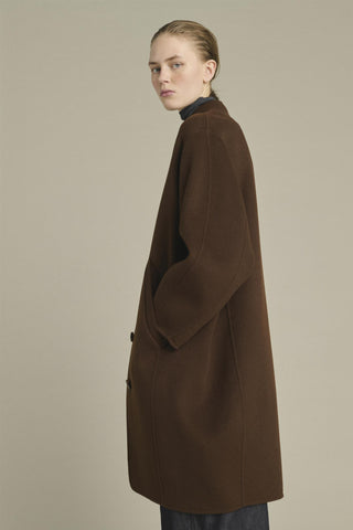 SOEUR - PRE-ORDER Beaulieu Coat - Chocolat