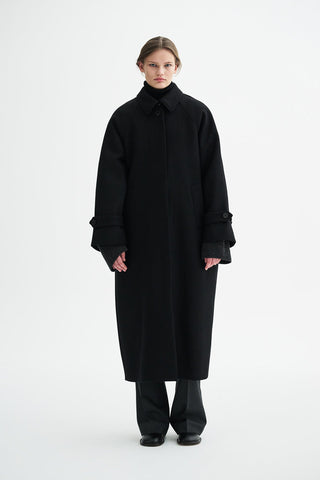MKDT STUDIO - Caro Two Layered Wool - Black