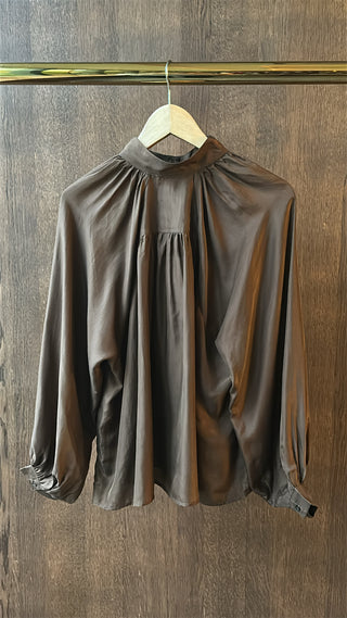 BELLEPIECE - Paxos Blouse - Wood