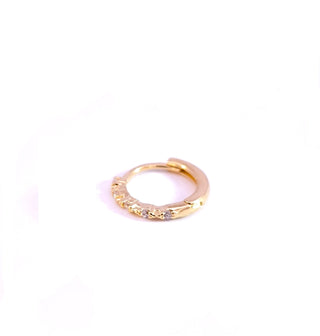 Rose Marie Paris - Hoop Stone Covered - Gold