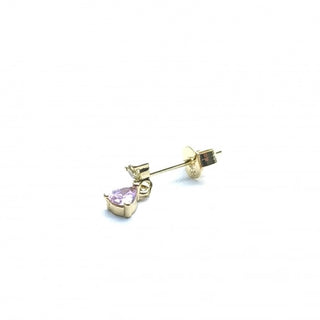 Rose Marie Paris - Stud Drop Rose - Gold