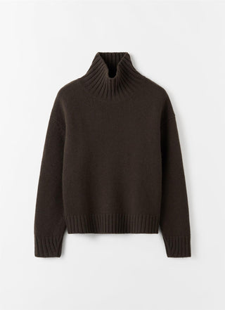 ALMADA LABEL - Pre-Order Nola Turtleneck Sweater - Chocolate