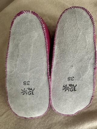 Ansarve Farm - Sheerling Slippers - Pink