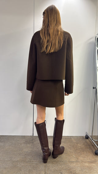 VANESSA BRUNO - Henri Jacket - Chocolate