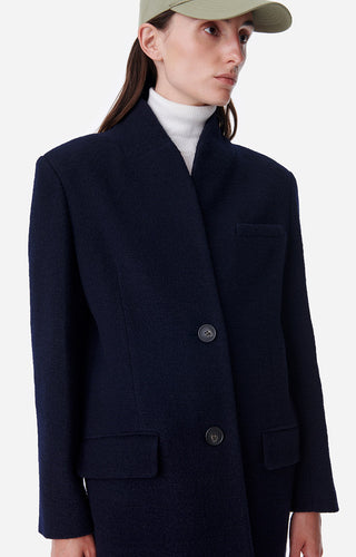 VANESSA BRUNO - Soka Coat - Navy