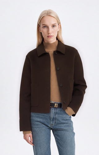 VANESSA BRUNO - Henri Jacket - Chocolate