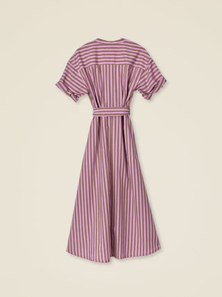 XIRENA - Liora Dress - Fig Stripe