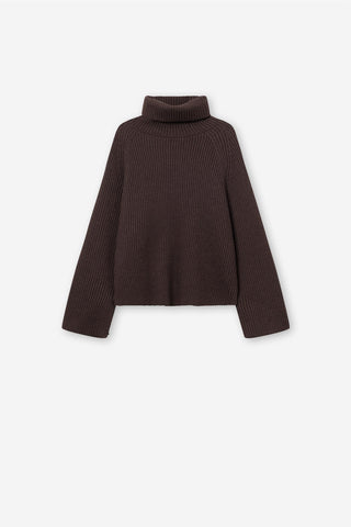 MARK TAN - Karlotta Sweater - Dark Brown