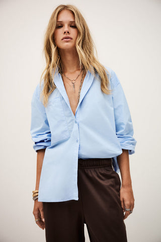 BA&SH - Adam Shirt - Blue
