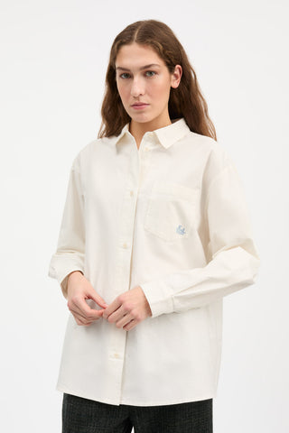 SKALL - Edgar Shirt Oxford - Off White