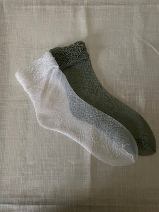 Pico Copenhagen - Thin Shimmer Sock - Green