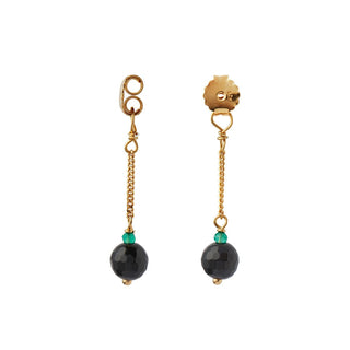 STINE A - Cherie Black Bon Bon behind Ear Pendant #1