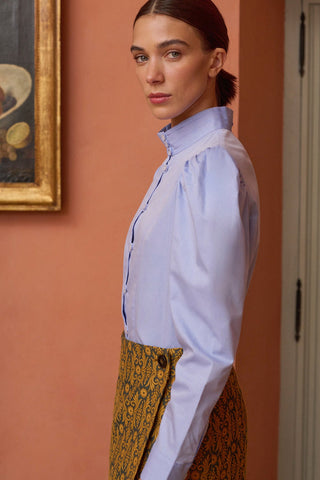 MARIA DE LA ORDEN - Iza Shirt - Sky Blue
