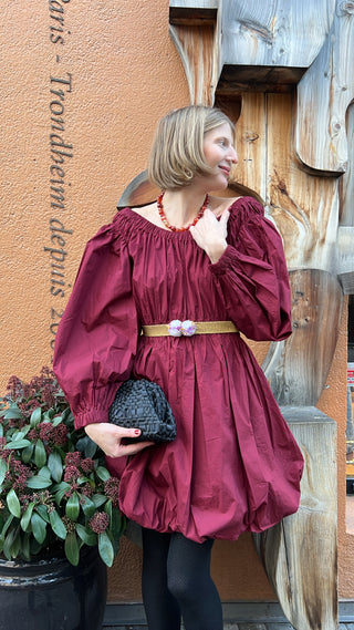 ULLA JOHNSON - Martine Dress - Bordeaux