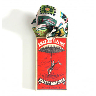 LES BELLES VAGABONDES - Mini Postcard - Vert