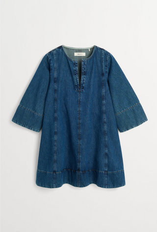 SKALL - PRE-ORDER Polly Dress - Washed Dark Blue